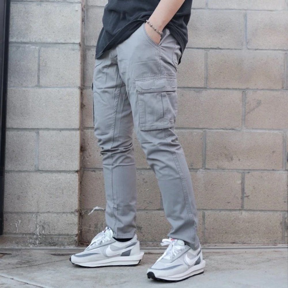 Cargo Pants Light Grey